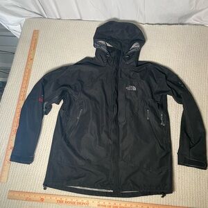 The North Face Summit Series Black Softshell Jacket XL Gore Tex